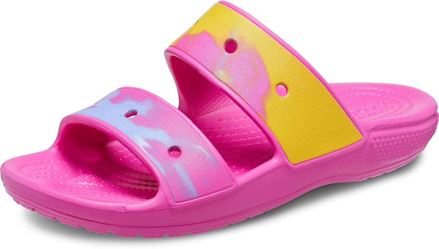image:imageCrocs UnisexAdult Classic Slide SandalJuiceMulti Ombre