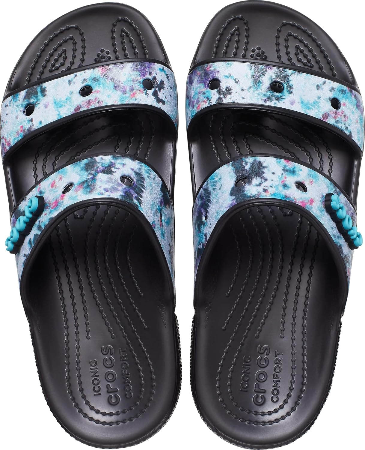 image:imageCrocs UnisexAdult Classic Slide SandalMultiBlack