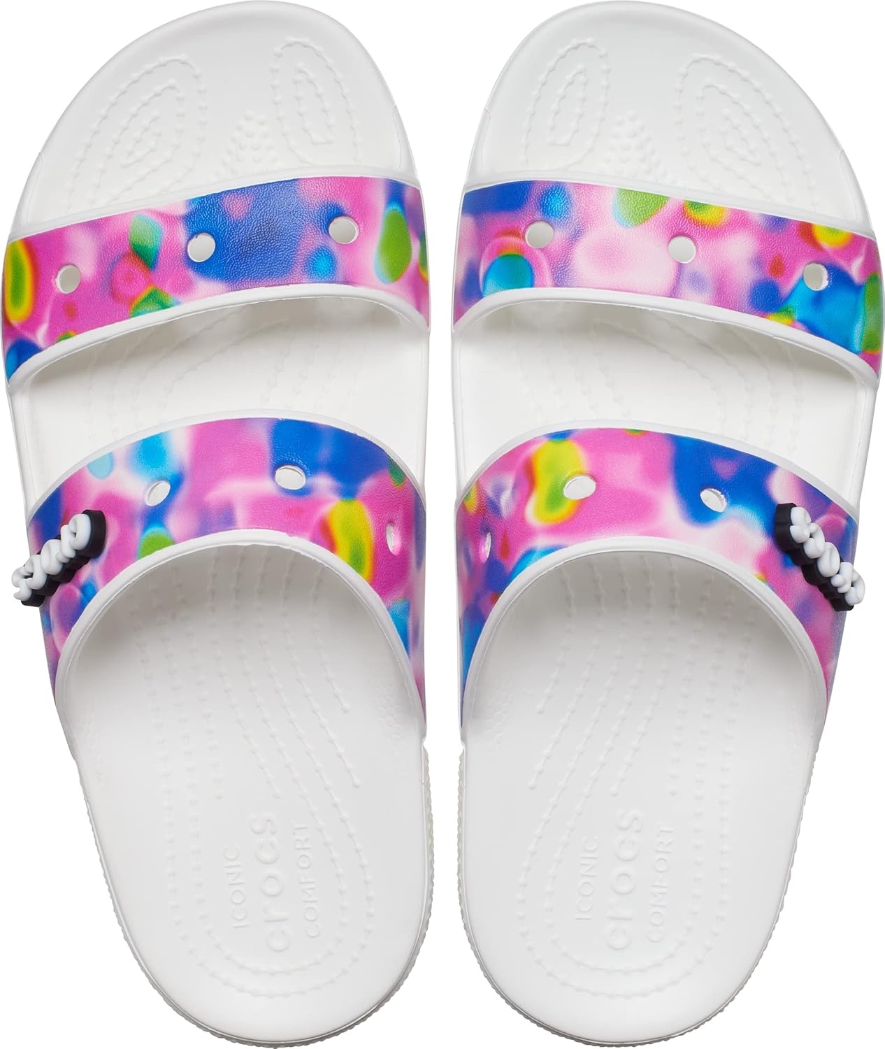image:imageCrocs UnisexAdult Classic Slide SandalWhitePink