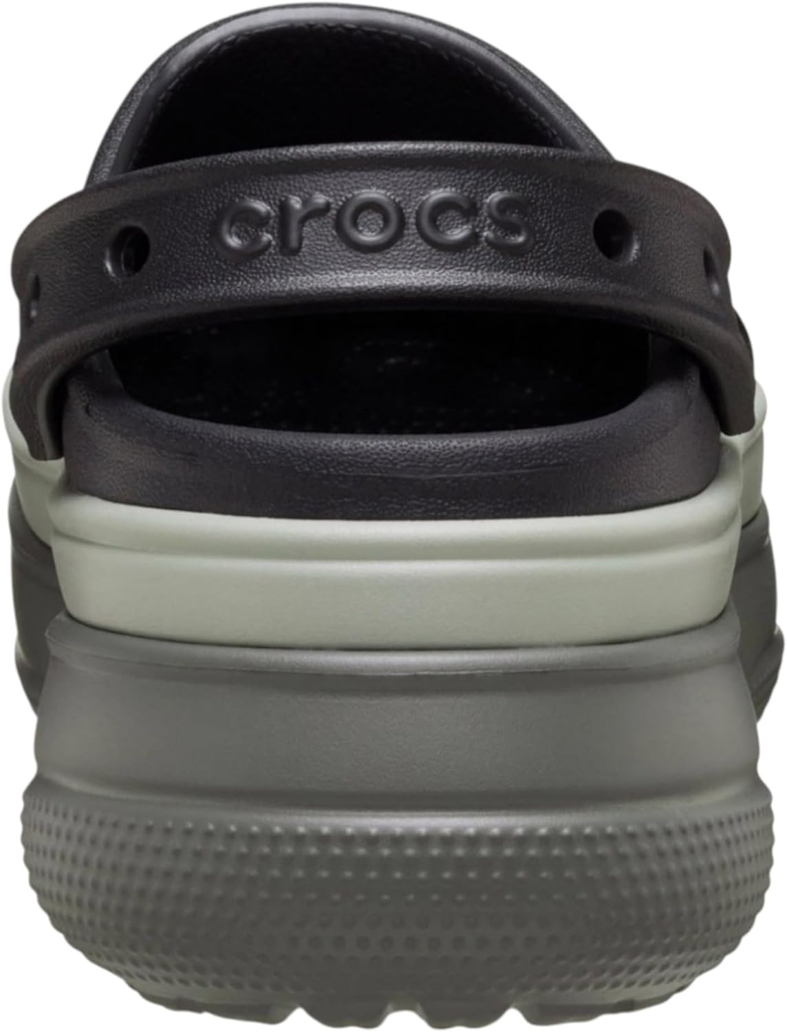 image:imageCrocs UnisexAdult Classic Stacked Clogs Platform PlatformBlackBlack