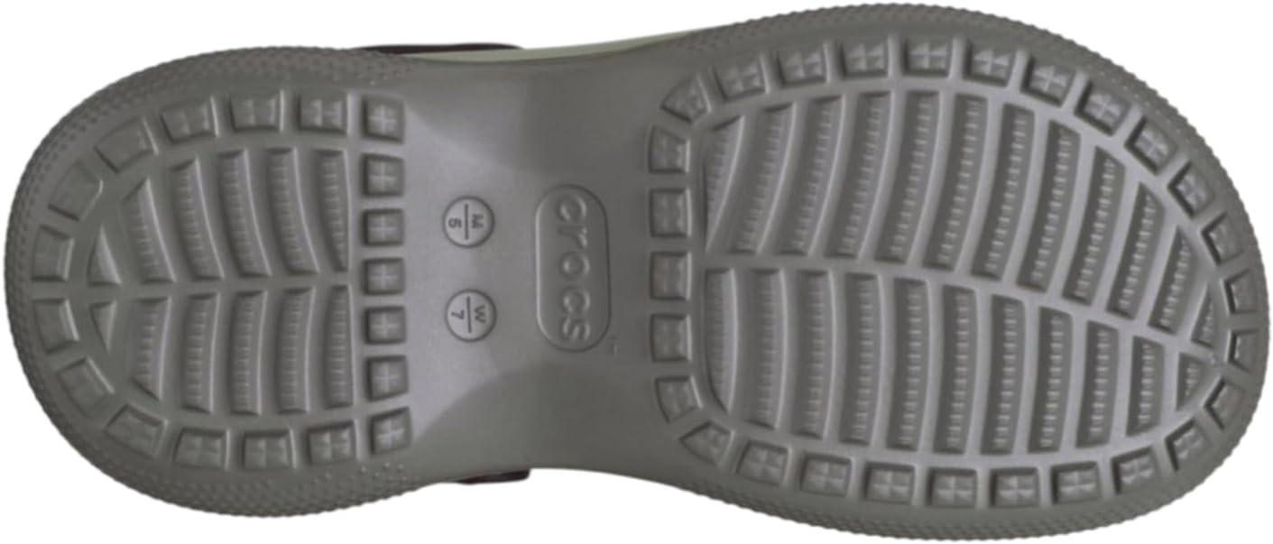 image:imageCrocs UnisexAdult Classic Stacked Clogs Platform PlatformBlackBlack