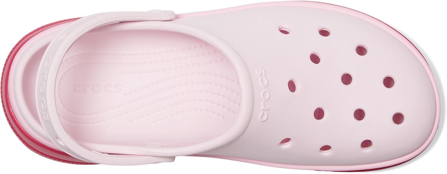 image:imageCrocs UnisexAdult Classic Stacked Clogs Platform PlatformDragon Fruit