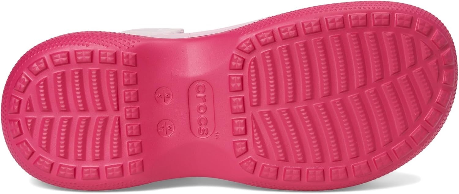 image:imageCrocs UnisexAdult Classic Stacked Clogs Platform PlatformDragon Fruit