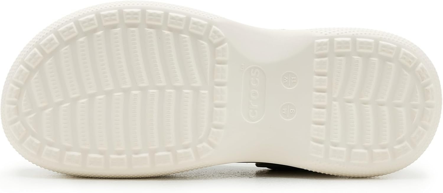 image:imageCrocs UnisexAdult Classic Stacked Clogs Platform PlatformFrosted Concrete