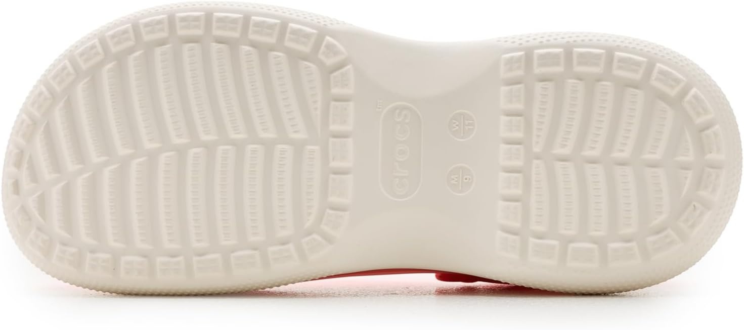 image:imageCrocs UnisexAdult Classic Stacked Clogs Platform PlatformFrosted Guava