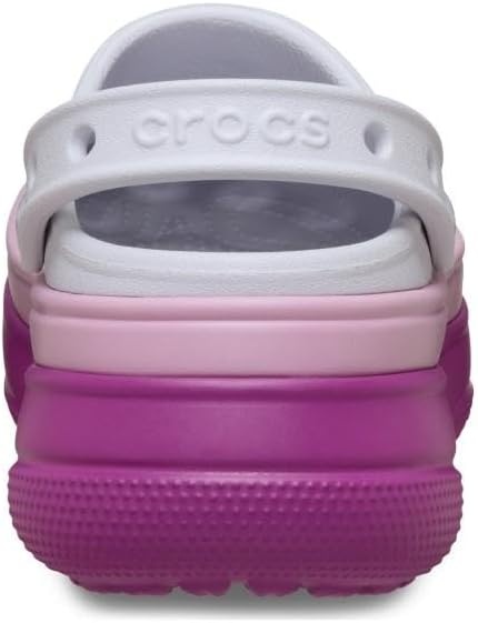 image:imageCrocs UnisexAdult Classic Stacked Clogs Platform PlatformGrapeberry