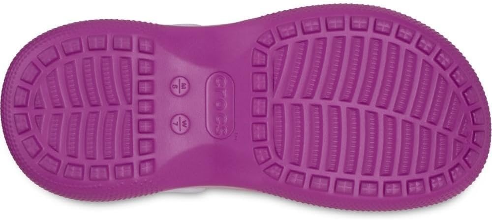 image:imageCrocs UnisexAdult Classic Stacked Clogs Platform PlatformGrapeberry