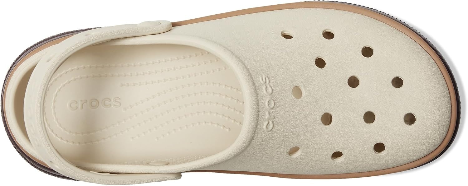 image:imageCrocs UnisexAdult Classic Stacked Clogs Platform PlatformMocha