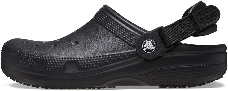 image:imageCrocs UnisexAdult Classic Work Clogs Enclosed Toe Slip Resistant All Day ComfortBlack