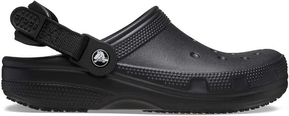 image:imageCrocs UnisexAdult Classic Work Clogs Enclosed Toe Slip Resistant All Day ComfortBlack
