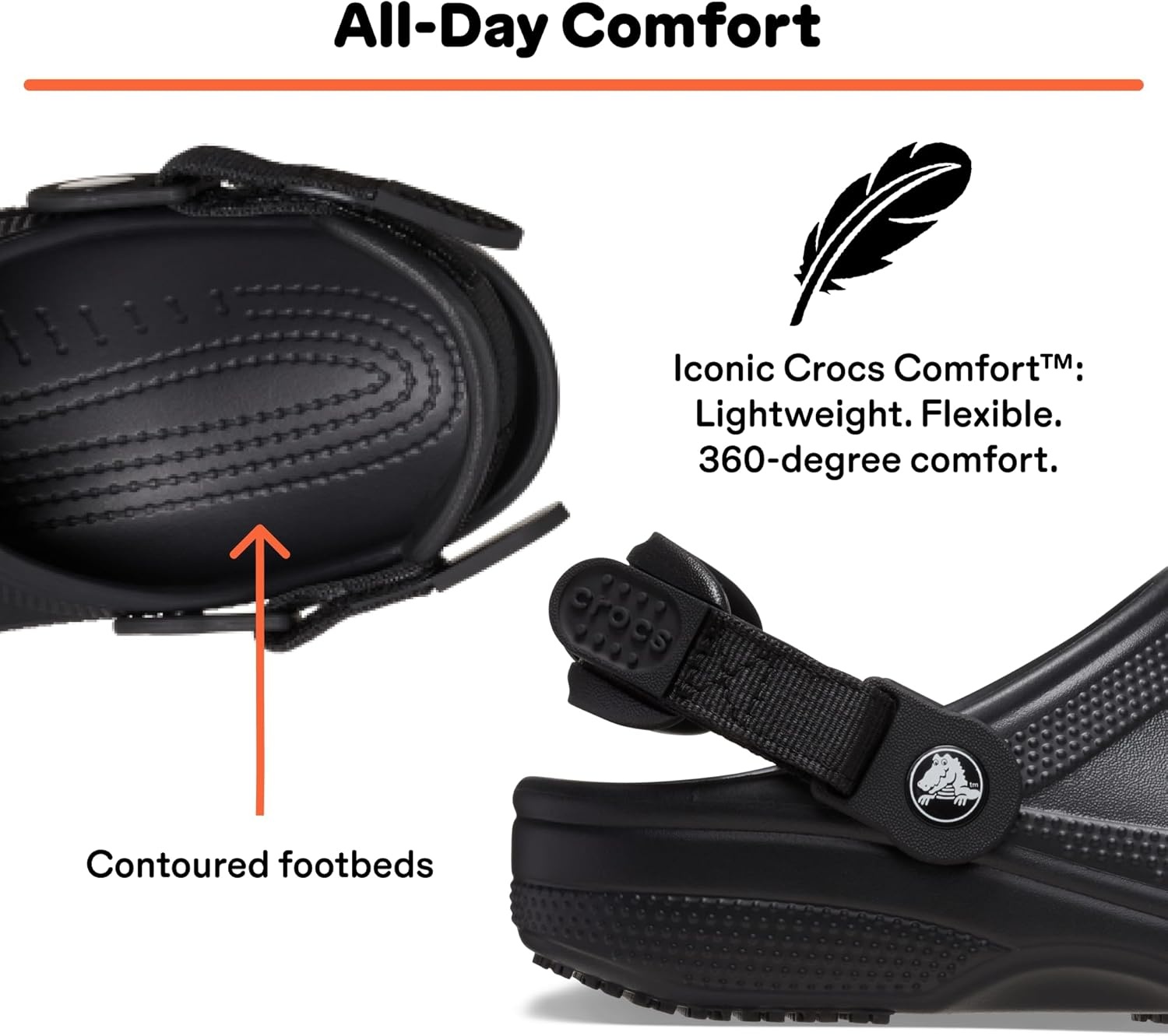 image:imageCrocs UnisexAdult Classic Work Clogs Enclosed Toe Slip Resistant All Day ComfortCoffee