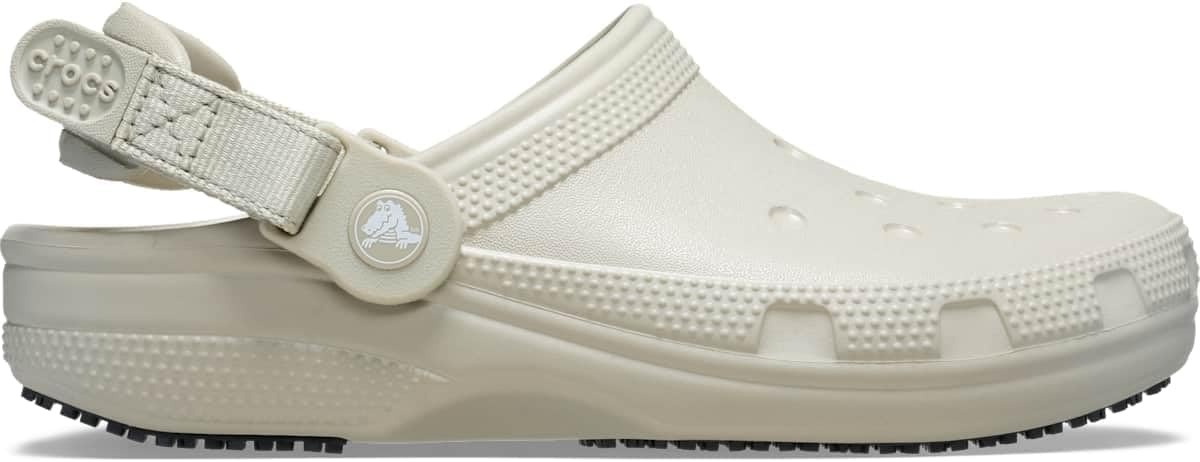 image:imageCrocs UnisexAdult Classic Work Clogs Enclosed Toe Slip Resistant All Day ComfortMeteor