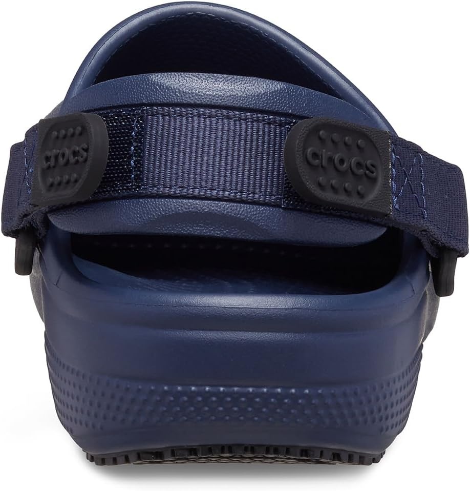 image:imageCrocs UnisexAdult Classic Work Clogs Enclosed Toe Slip Resistant All Day ComfortNavy
