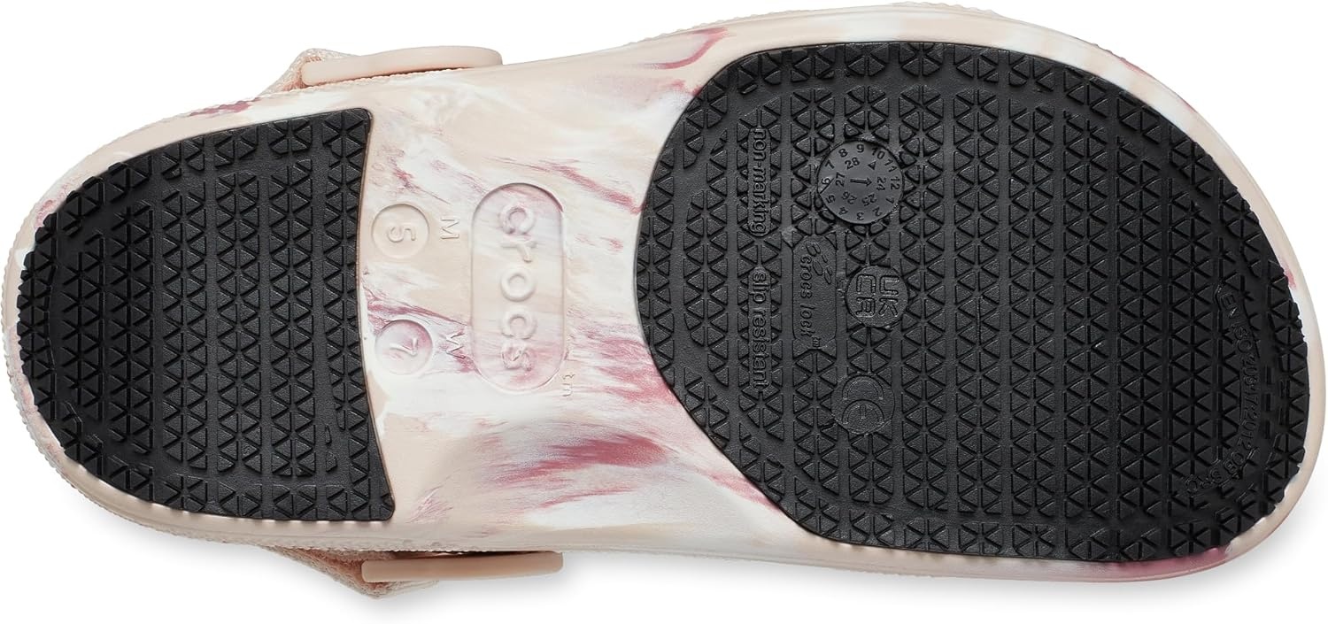 image:imageCrocs UnisexAdult Classic Work Clogs Enclosed Toe Slip Resistant All Day ComfortQuartzMulti