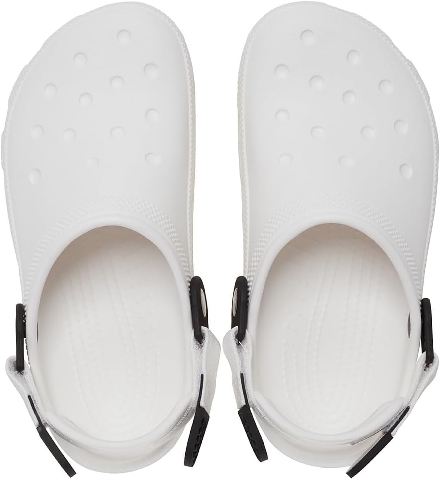 image:imageCrocs UnisexAdult Classic Work Clogs Enclosed Toe Slip Resistant All Day ComfortWhite