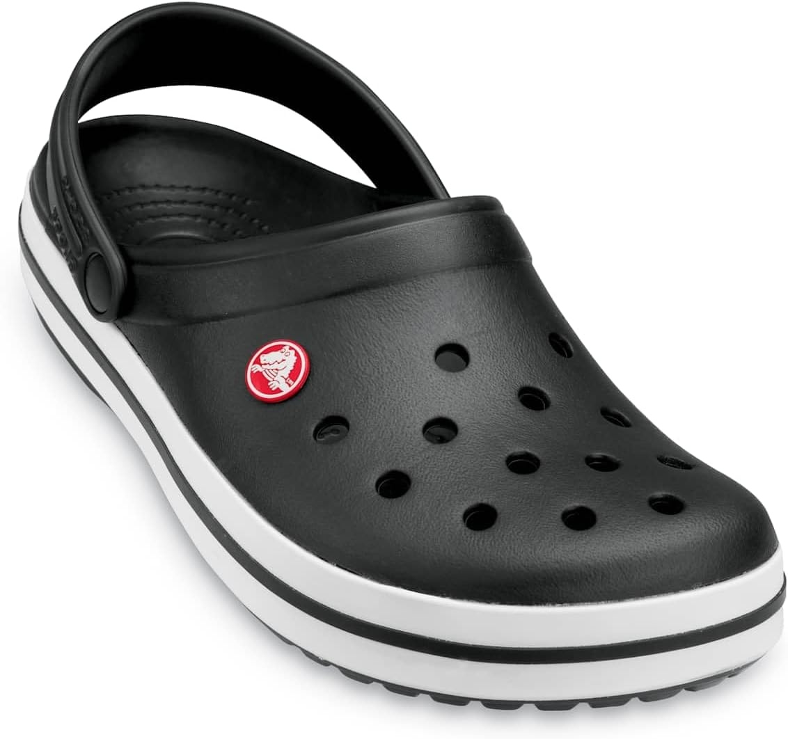 image:imageCrocs UnisexAdult Crocband ClogBlackWhite