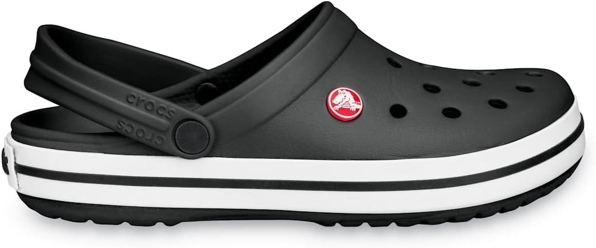 image:imageCrocs UnisexAdult Crocband ClogBlackWhite