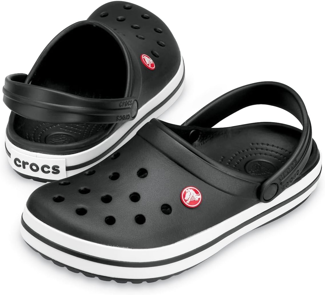 image:imageCrocs UnisexAdult Crocband ClogBlackWhite