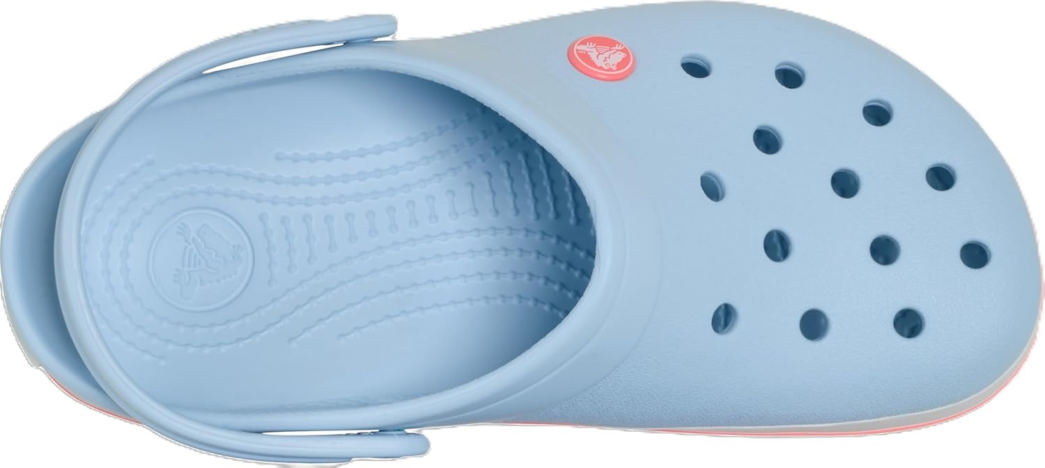 image:imageCrocs UnisexAdult Crocband ClogBlue FrostGuava