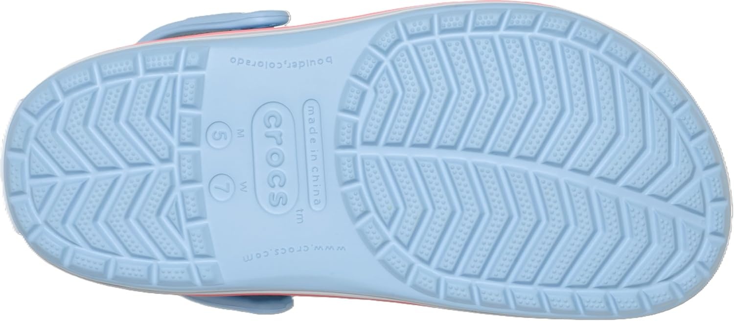 image:imageCrocs UnisexAdult Crocband ClogBlue FrostGuava