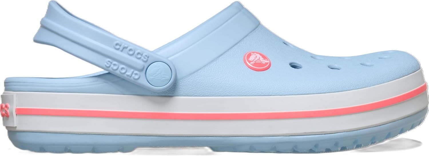 image:imageCrocs UnisexAdult Crocband ClogBlue FrostGuava