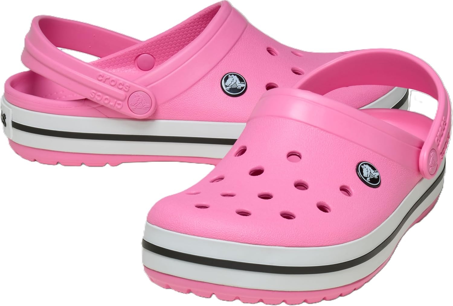 image:imageCrocs UnisexAdult Crocband ClogPink Lemonade