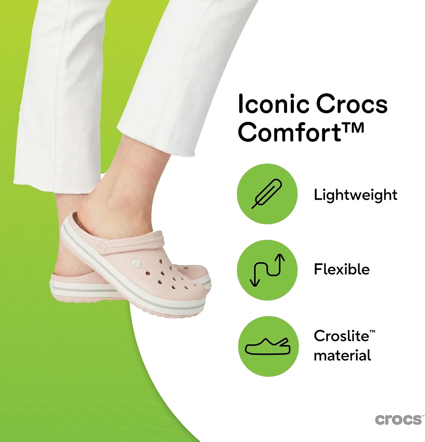 image:imageCrocs UnisexAdult Crocband ClogQuartz
