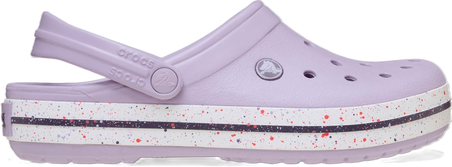 image:imageCrocs UnisexAdult Crocband ClogSpeckled Lavender