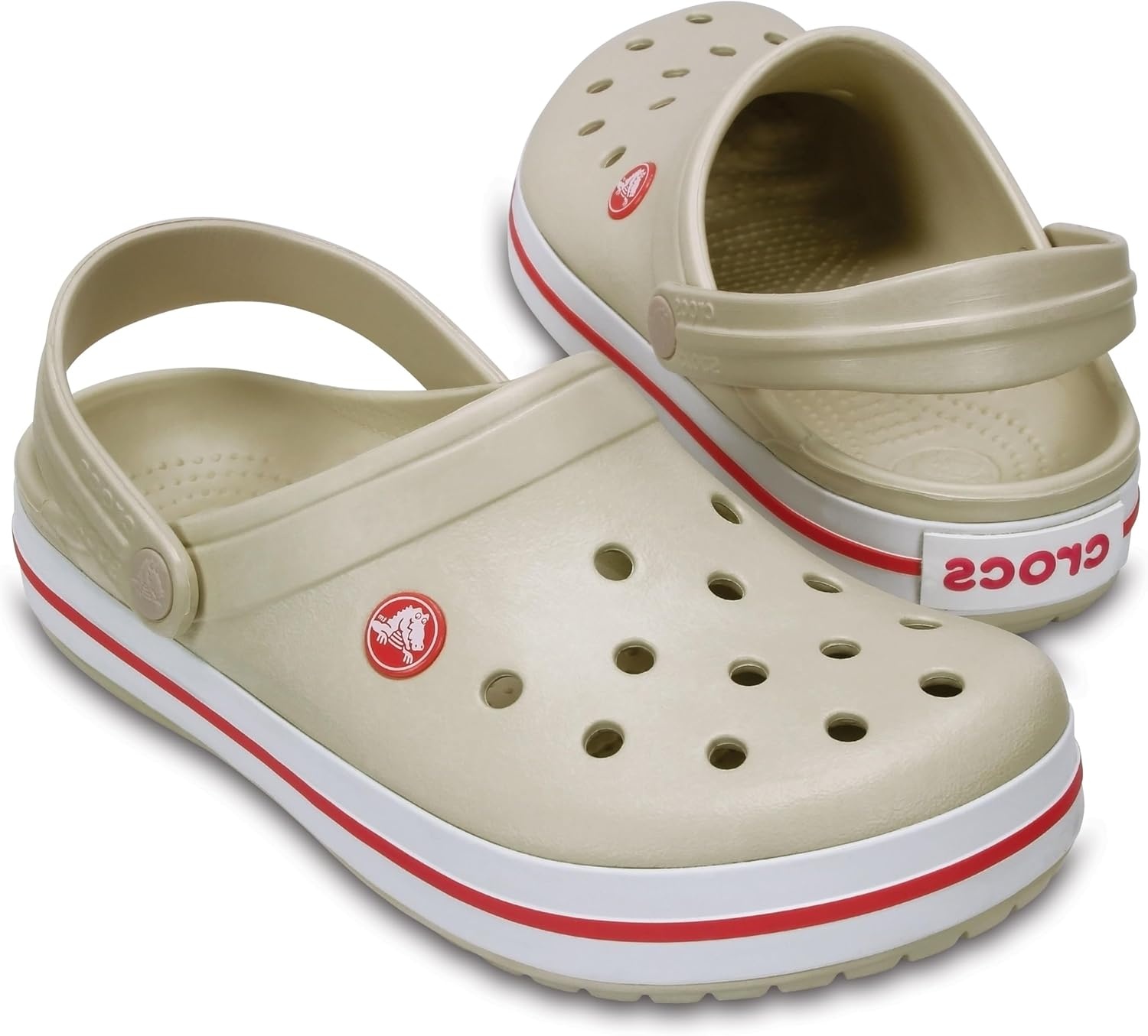 image:imageCrocs UnisexAdult Crocband ClogStuccoMelon 2