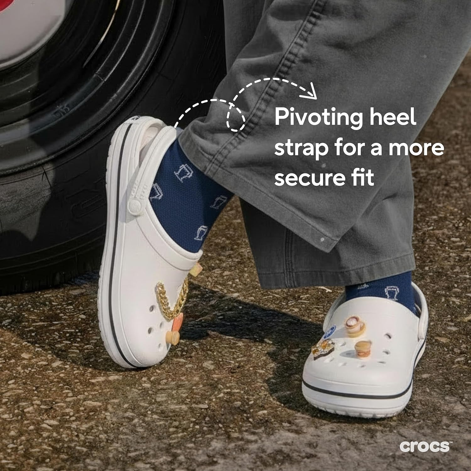 image:imageCrocs UnisexAdult Crocband ClogWhiteBlack