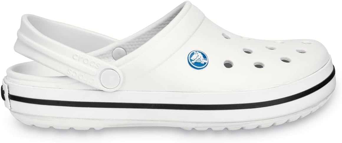 image:imageCrocs UnisexAdult Crocband ClogWhiteBlack