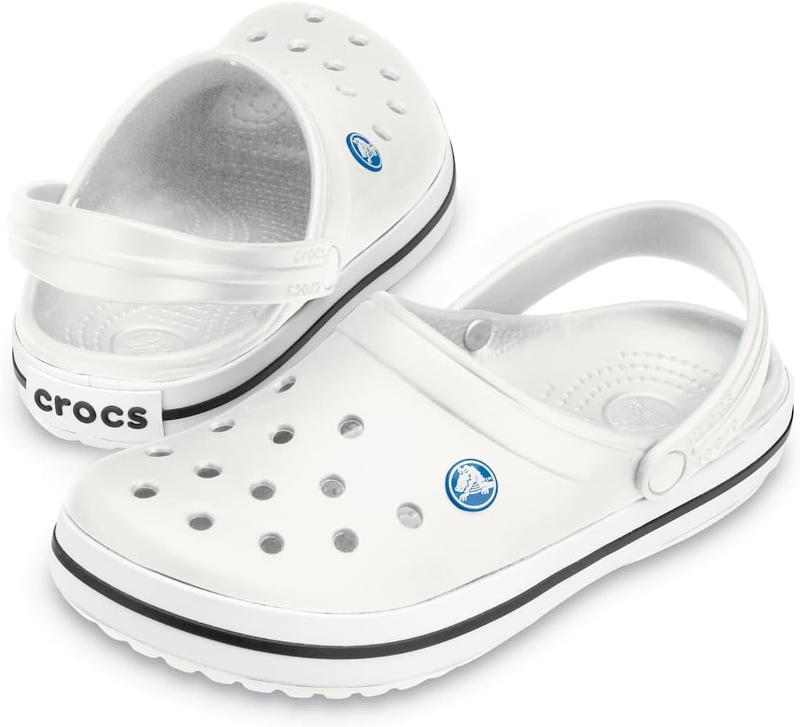 image:imageCrocs UnisexAdult Crocband ClogWhiteBlack