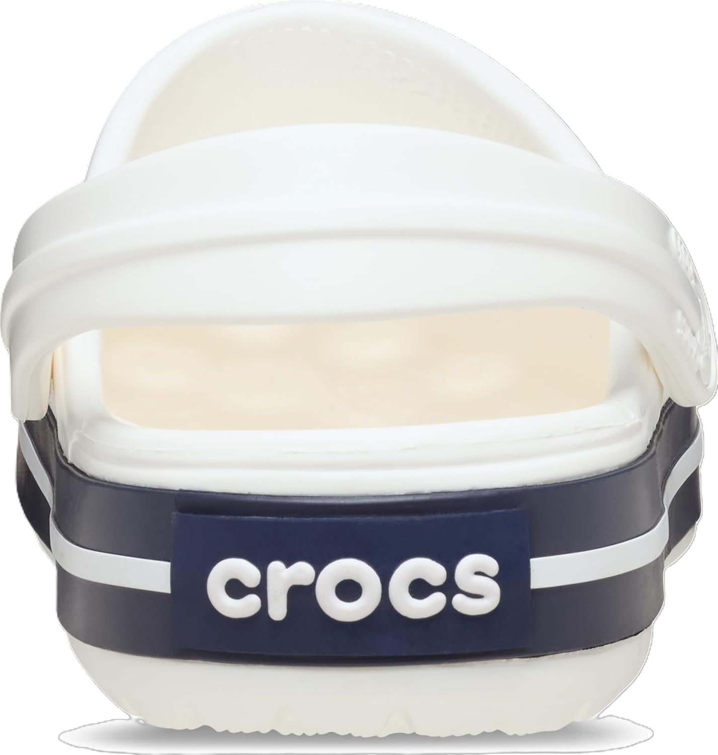 image:imageCrocs UnisexAdult Crocband ClogWhiteWhiteNavy
