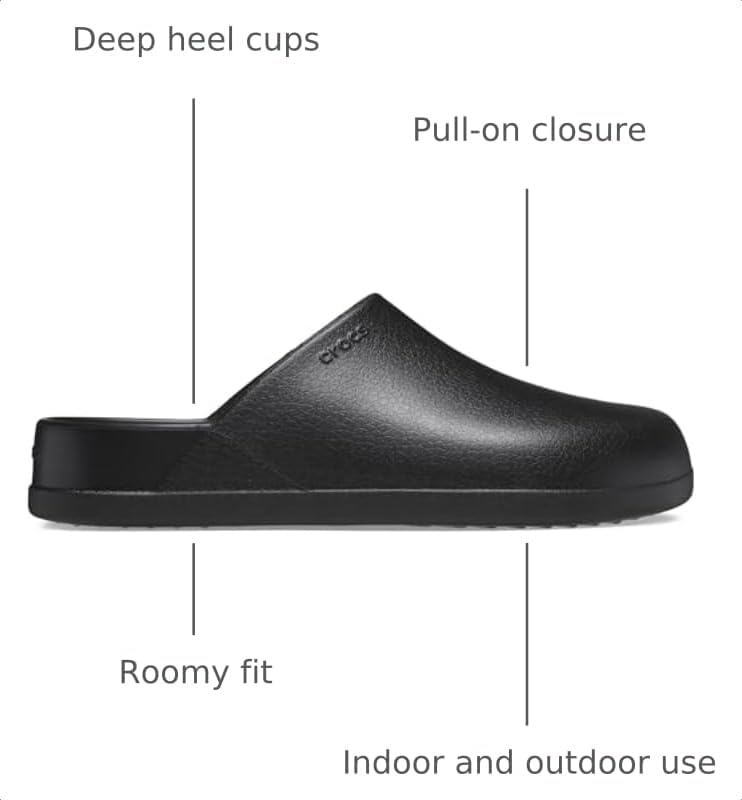 image:imageCrocs UnisexAdult Dylan ClogsBlack