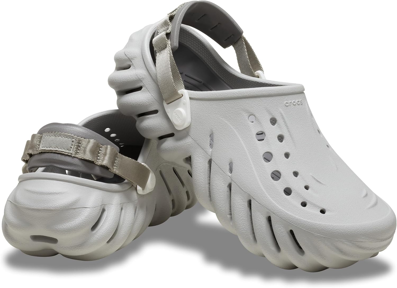 image:imageCrocs UnisexAdult Echo ClogAtmosphereWhite