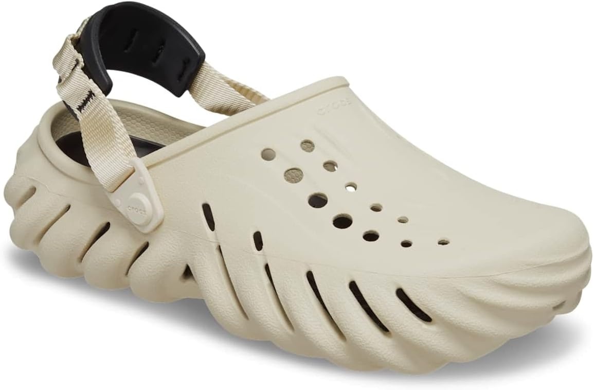 image:imageCrocs UnisexAdult Echo ClogBoneBlack