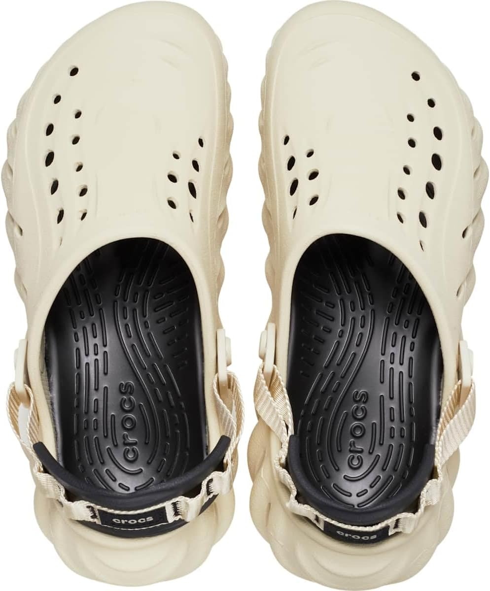 image:imageCrocs UnisexAdult Echo ClogBoneBlack