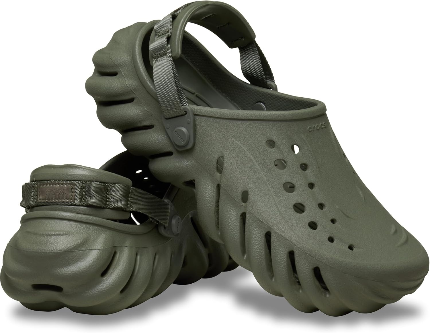 image:imageCrocs UnisexAdult Echo ClogDusty Olive