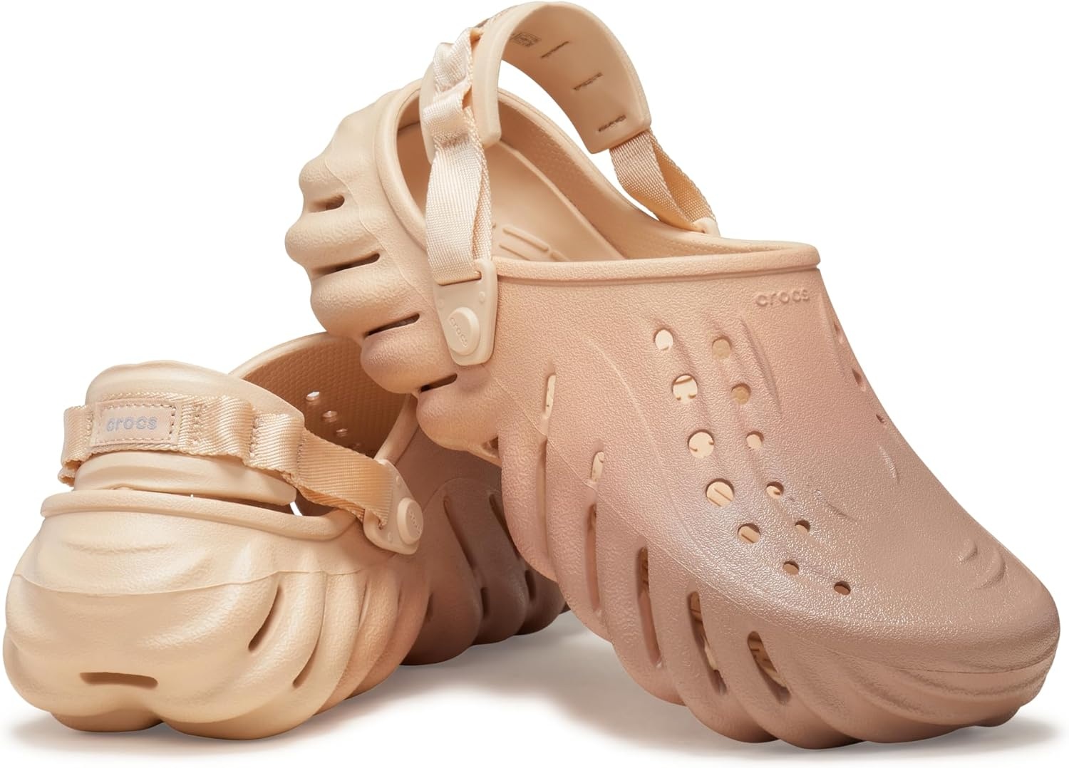 image:imageCrocs UnisexAdult Echo ClogLatteOmbre