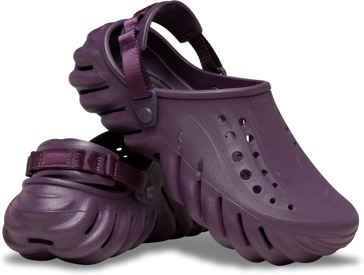 image:imageCrocs UnisexAdult Echo ClogPlush Plum