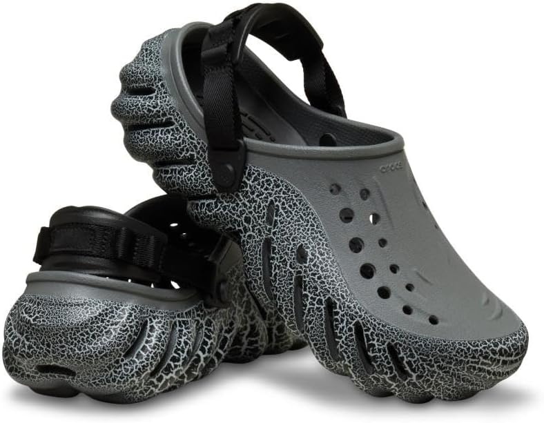image:imageCrocs UnisexAdult Echo ClogSlate Grey Crackle