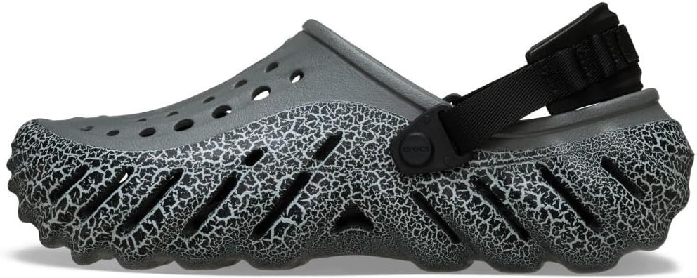 image:imageCrocs UnisexAdult Echo ClogSlate Grey Crackle