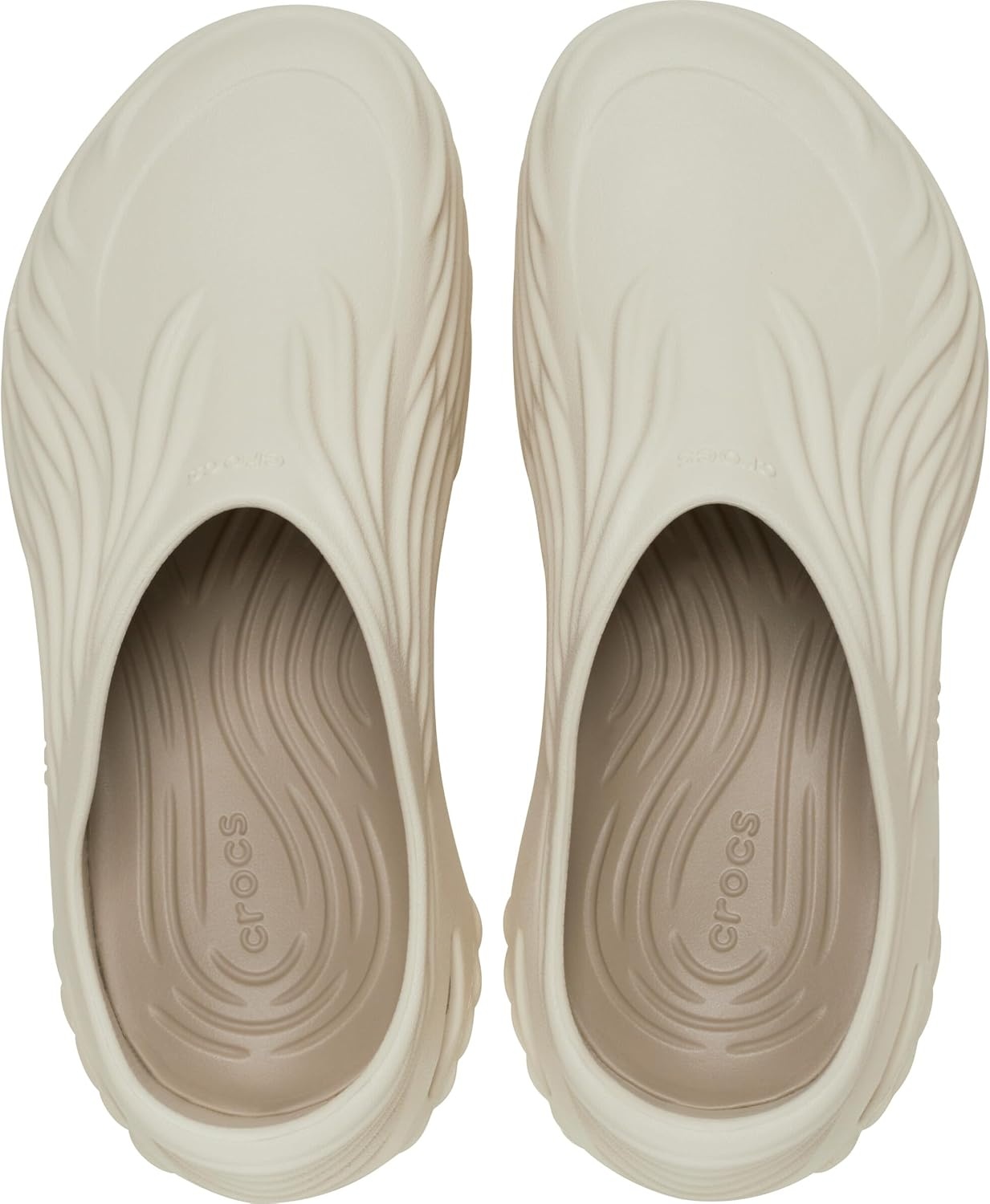 image:imageCrocs UnisexAdult Echo Wave ClogsAlmond Tint