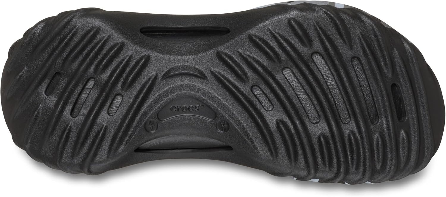 image:imageCrocs UnisexAdult Echo Wave ClogsBlackSlate Grey