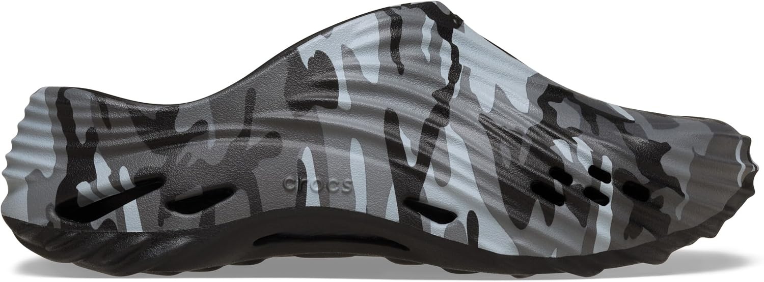 image:imageCrocs UnisexAdult Echo Wave ClogsBlackSlate Grey