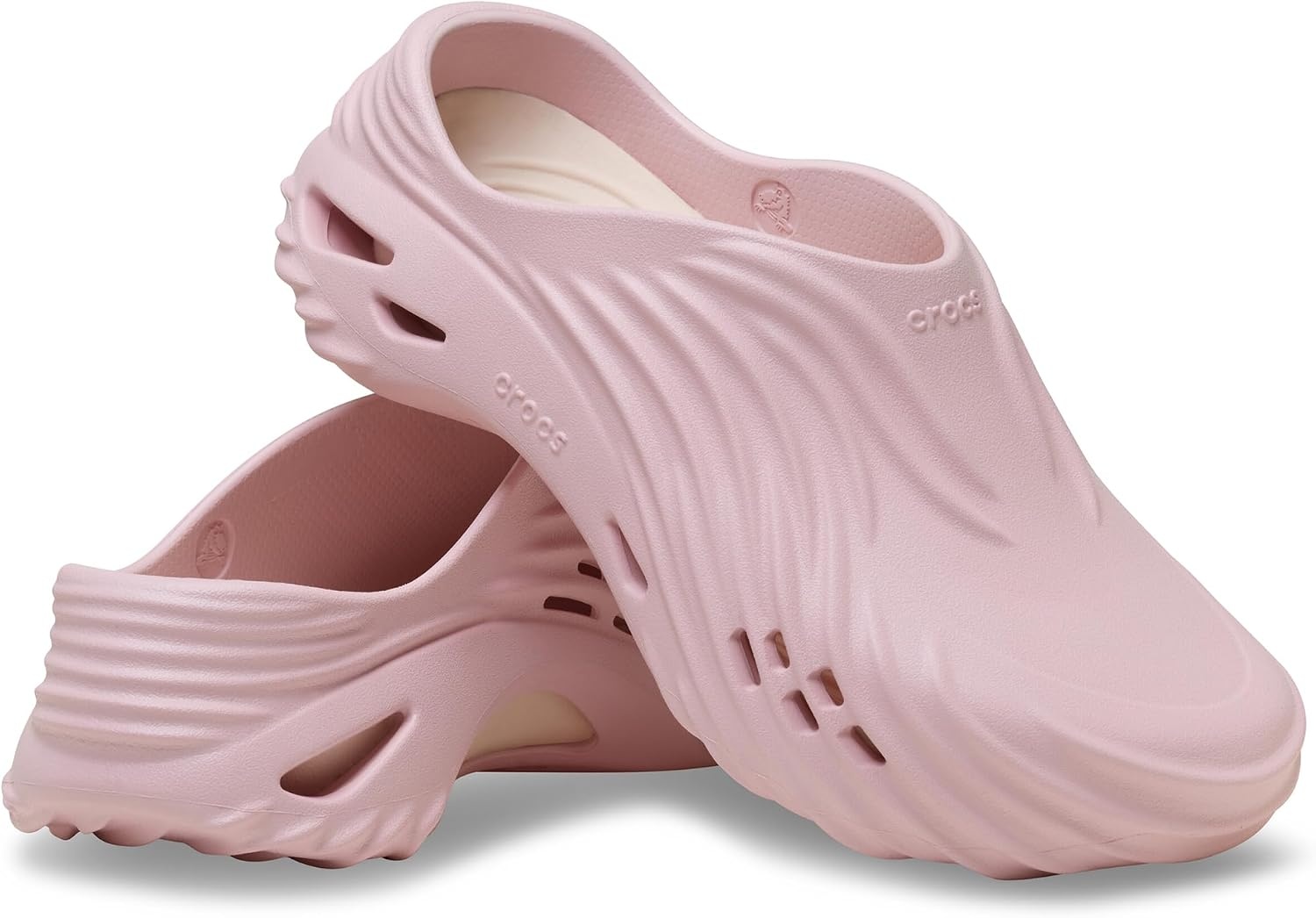 image:imageCrocs UnisexAdult Echo Wave ClogsCotton Candy