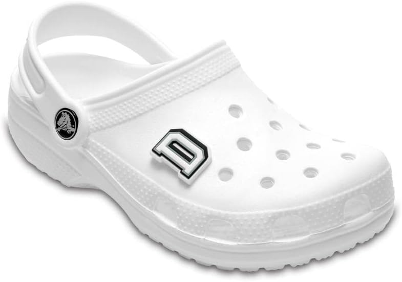 image:imageCrocs UnisexAdult Jibbitz Shoe Charms Letter Shoe Charm Singles Cute Crocs Charms for Girls and BoysLetter D