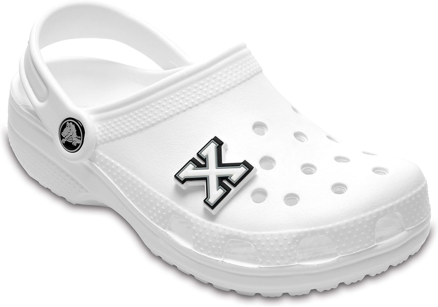 image:imageCrocs UnisexAdult Jibbitz Shoe Charms Letter Shoe Charm Singles Cute Crocs Charms for Girls and BoysLetter X