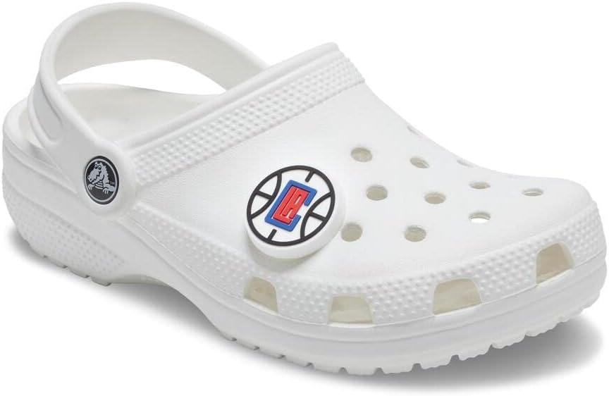 image:imageCrocs UnisexAdult Jibbitz Shoe Charms NBA Basketball Team Shoe Charm Singles Sports Charms for Boys and GirlsLa Clippers