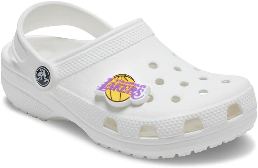 image:imageCrocs UnisexAdult Jibbitz Shoe Charms NBA Basketball Team Shoe Charm Singles Sports Charms for Boys and GirlsLa Lakers Logo